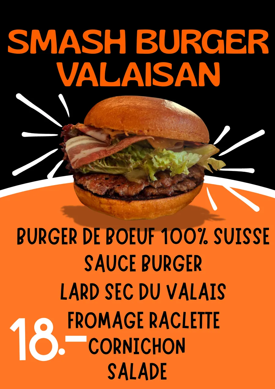 Smash Burger Valaisan